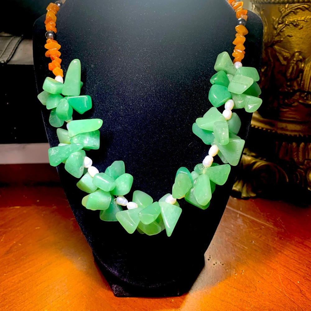 Green Goddess necklace